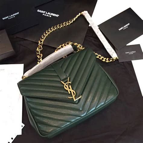 ysl bag dark green|ysl saint laurent taschen.